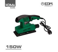 Lijadora orbital electrica 150w 25,2x15,8cm koma tools