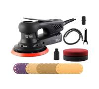 LIJADORA Orbital Eléctrica Aleatoria De 350W Y 6 Pulgadas, Herramienta De Pulido Portátil De Molienda De Velocidad Variable Multifunción Ligera Y FáCil De Usar(5mm Random Orbital)