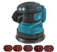 Lijadora orbital inalámbrica compatible con Makita 18 V