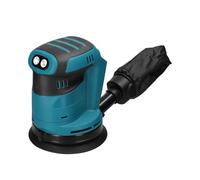 LIJADORA Orbital Inalámbrica Con Motor De Cepillo 125mm, Amoladora Madera, Pulido Y Encerado Metal For Herramientas Batería 18V Excelente Rendimiento De Lijado