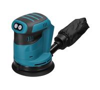 LIJADORA Orbital Inalámbrica Con Motor De Cepillo 125mm, Amoladora Madera, Pulidora Coche Eléctrica, Y Encerado Metal Excelente Rendimiento De Lijado