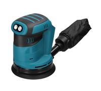 Lijadora Orbital Inalámbrica Con Motor De Cepillo De 125 Mm, Amoladora For Madera, Enceradora, Pulidora Y Pulidora For Herramientas De Batería De 18 V FáCil De Usar