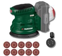 Lijadora Orbital Inalámbrica Parkside 20V - 10000 rpm, Colector de Polvo, Compatible X20V Team
