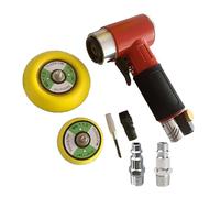 Lijadora orbital profesional alimentada por aire de 1, 2, 3 pulgadas, multifuncional, tamaño para detalles de automóviles y refinamiento de muebles, herramienta de lijado neumática, herramienta de
