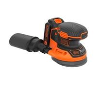 Lijadora orbital rotativa de litio Black & Decker BDCROS18 de 18 V y 1,5 Ah
