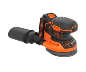 Lijadora orbital rotativa de litio Black & Decker BDCROS18 de 18 V y 1,5 Ah