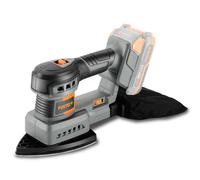 Lijadora orbital sin cable FUXTEC 20V FX-E1MS20 - (batería y cargador no incluidos)