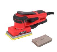 Lijadora orbital sin escobillas de 350 W, 10.000 rpm, baja vibración, 12 papeles de lija, lijadora orbital eléctrica precisa para madera, carpintería, pulir, herramienta industrial profesional