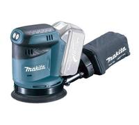 Lijadora portátil Makita DBO180Z 18V LXT Rotorbital 125 mm sin batería