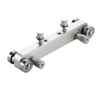 Lijadora profesional de tuercas de guitarra para guitarras eléctricas acústicas con aleación de aluminio y papel de lija incluido, lijadora de tuercas de aluminio de durabilidad