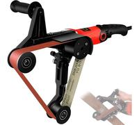 Lijadora pulidora de tubos con velocidades ajustables, cubierta protectora e interruptor doble para pulido de metales