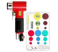 Lijadora pulidora neumática de 2 pulgadas y 3 pulgadas para reparación y detalles automotrices con rotación de alta velocidad de 17000 rpm