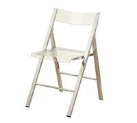 LIJCHGAO Sillas Plegables de acrílico Silla Plegable Transparente Moderna de Lujo Sillas de salón Plegables Conferencia Sillas Ideal para Eventos Fiestas y Catering(Transparent)