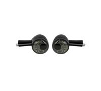 LIJHGFFA intermitentes moto homologados Intermitentes Traseros Para Motocicleta Sportster XL 883 Iron 1200 1992-Up intermitentes moto(Black Smoke)