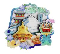 Lijiang Yunnan China - Imán decorativo para nevera, recuerdo de viaje 3D, para decoración del hogar y la cocina