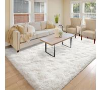 LIJIAO Alfombras Salón Grandes Pelo 130 x 260 cm Suave y Esponjosa Peludas Que Alfombra Habitación Dormitorio Lavables para Salón O Dormitorio, Blanco