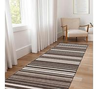 LIJIAO Felpudos Alfombra 60 x 140 cm Antideslizante y Lavable Alfombras Pasillo Alfombras Antideslizante Respaldo de TPR para Sala de Estar Dormitorio, I