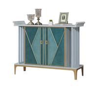 Lijiaxiuyc-101 Almacenamiento de Zapatos Gabinete de Almacenamiento con 2 Puertas, aparador Decorativo Madera estantes 4 Niveles, for Sala Estar, Dormitorio, Pasillo, Entrada
