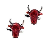Lijiaxiuyc-101 Gemelos Gemelos de Hombre Gemelos Red Bull Chef Gemelos de Animales Joyas for Hombre Gemelos Camisa Hombre