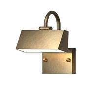 Lijiaxiuyc-101 Luz de pared del dormitorio Lámpara de pintura al óleo latón antiguo, ajustable, for montar en la pared, for exteriores, for galerías arte(Pequeño)