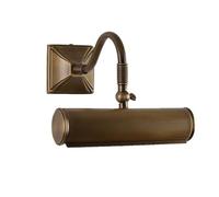 Lijiaxiuyc-101 Luz de pared del dormitorio Lámpara de tocador minimalista retro metal con ángulo ajustable for pasillo, pintura al óleo, decoración artística, iluminación(Brass)