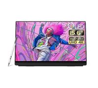 Lijiaxiuyc-101 Monitor 4K HDR de 15,6 Pulgadas, Pantalla Externa IPS Secundaria Multifuncional, resolución 3840x2160, expansión Host Juegos Oficina Monitor Portátil