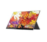 Lijiaxiuyc-101 Monitor de Pantalla táctil IPS HDR 15,6 Pulgadas, 1080p, Ordenador, teléfono móvil, fundición extendida 64Hz con Externa Monitor Portátil
