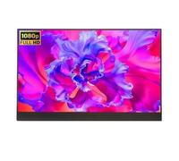 Lijiaxiuyc-101 Monitor portátil IPS de 15,6 Pulgadas con Pantalla Secundaria extendida, 1080P, Profundidad Color 10 bits Monitor Portátil