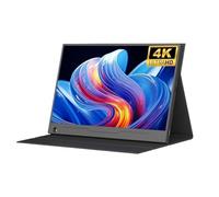 Lijiaxiuyc-101 Monitor portátil Ultrafino FHD de 17,3'' con resolución IPS 3840 x 2160 for PC y teléfono Monitor Portátil