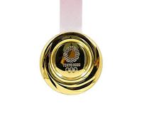 LIJINGR Japón Tokio Campeones del Mundo Olímpico de Deportes de Recompensas Medalla Espejo 1:1 réplica juguetes regalo viene con cinta diámetro 3.3 pulgadas grosor 0.27 pulgadas 0.45 libras