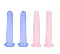 LiJuanWang Ventosas Faciales,4 Piezas Mini ventosas faciales para Masaje de Silicona,Ventosas de Masaje Gua Sha Herramienta Ventosas de Silicona Ventosa Celulitis para la Piel del Cuello Facial