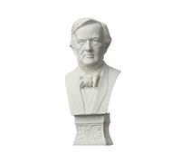 LIJUCAI Nueva Mini estatuilla Estatua de Yeso mitología Griega celebridades Famosas Escultura Dibujo práctica Yeso Busto Retratos decoración del hogar, Wagner