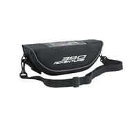 LIJUNSHANI para 390 Aventura ADV 390ADV Aventura | Bolsa de manillar impermeable para navegación de viaje(Black2-with logo)
