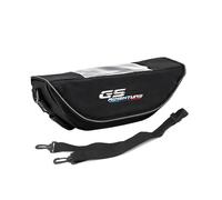 LIJUNSHANI para BMW GS Aventura R1200GS R1200 LC R1250GS F850GS GS | Bolsa de almacenamiento para manillar(Black-with logo)