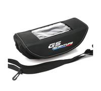 LIJUNSHANI para GS F650GS F700GS F800GS F850GS Aventura R1200GS R1250GS LC | Bolsa De Manillar Impermeable Para Navegación De Viaje(Black2-with logo)