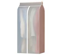 LIKANGLONGJU Fundas Ropa Armario Translúcida, Plástico Burro Ropa Funda con Cremallera, Resistente al Agua y al Polvo(60x50x120cm/24x20x47in)