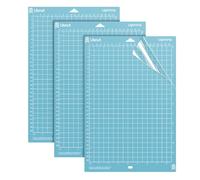 Likcut Set de 3 Tapetes de Corte para S41, Agarre Suave, 21,5x 30,5 cm | Tamaño A4, Alfombrilla para Stickers y Papel Fino