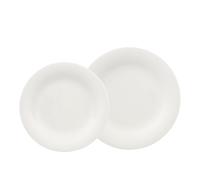 like. by Villeroy & Boch Essential White Set de platos, 12 uds EC