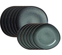 like by Villeroy & Boch Group Lave Gris - Vajilla (12 piezas)