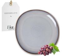 like. by Villeroy & Boch Lave beige fuente para servir 32 x 32 x 2,5 cm