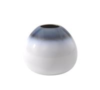 like. by Villeroy & Boch Lave Home jarrón Egg Shape, 14,5 x 14,5 x 13 cm, Azul Claro