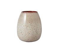 LIKE BY VILLEROY & BOCH Lave Home Jarrón Forma de Huevo, 14,5x14,5x17,5cm, Beige beige