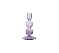 like. by Villeroy & Boch - Like Home Portavelas Lila, 8x8x16 cm, Vidrio de borosilicato