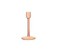 like. by Villeroy & Boch - Like Home Portavelas Naranja, 8x8x15 cm, Vidrio de borosilicato