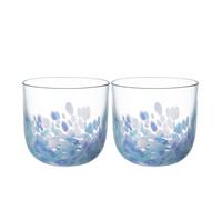 like. by Villeroy & Boch Like Vidrio Confeti Aqua Vaso Set 2 Piezas 0,20 L