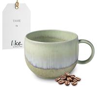 like. by Villeroy & Boch Perlemor Alga taza de café, 190 ml, verde