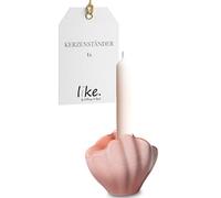 like. by Villeroy & Boch Perlemor Home Candelero Coral 11 x 8 x 10 cm | vela, decoración, accesorios para el hogar, gres