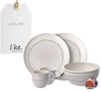 Juego De Desayuno De 6 Piezas Perlemor De Villeroy & Boch Sand