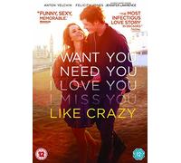 Like Crazy [Edizione: Regno Unito] [Reino Unido] [DVD]