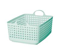 Like-it │SCB-7 │Daily use inside or outside. Movable handles make it easy to carry around. | Portable large basket for kitchen, laundry and kids room. | 13.98 x 17.91 x 9.96" | Mint Blue | 6.34 gal